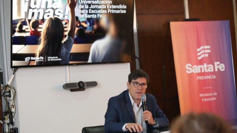 El 90 % de los docentes públicos adhirió a la jornada extendida en la escuela primaria
