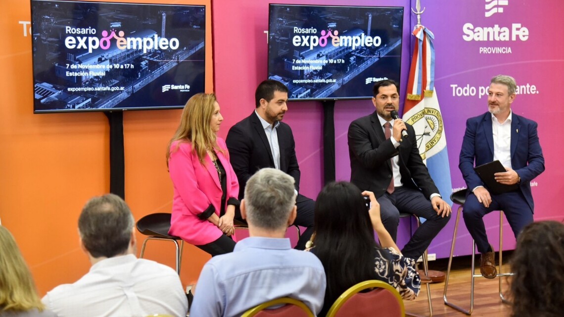 Provincia presentó la primera edición de Expo Empleo ¿Dónde me inscribo?