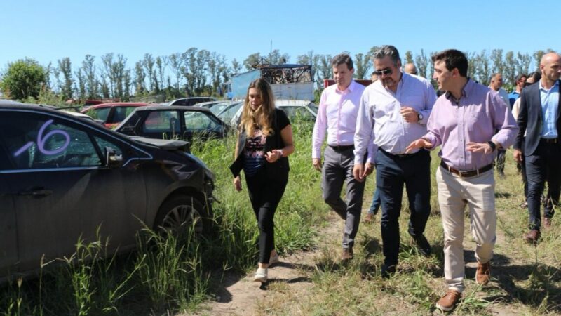 La Provincia continúa con el proceso de compactación de vehículos