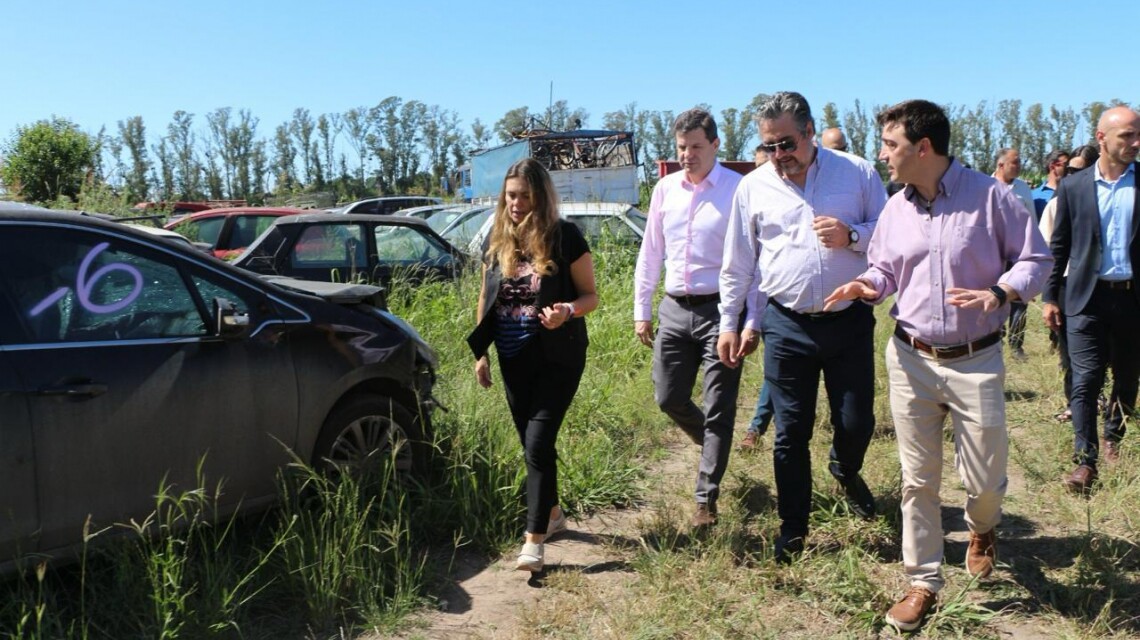 La Provincia continúa con el proceso de compactación de vehículos