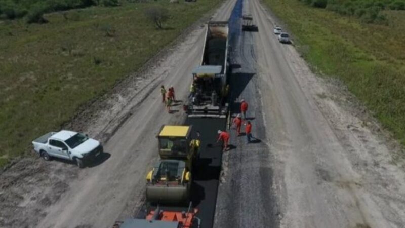 Inauguran la pavimentación completa de la Ruta Provincial 3 en el Departamento Vera