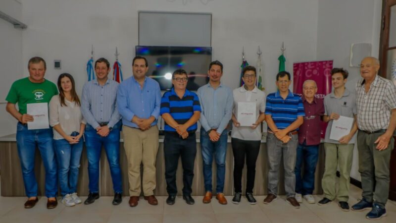 Formalizaron la constitución de tres instituciones regionales ¿dónde están ubicadas?