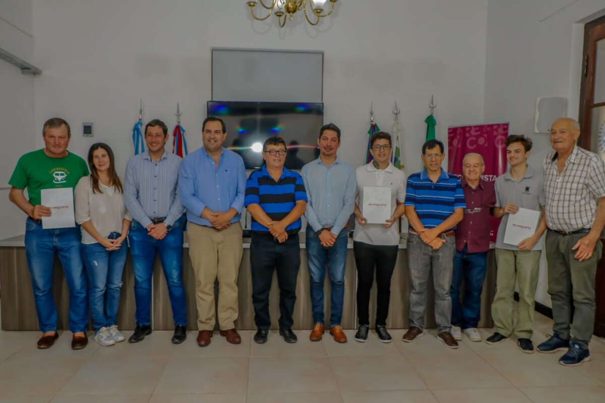 Formalizaron la constitución de tres instituciones regionales ¿dónde están ubicadas?