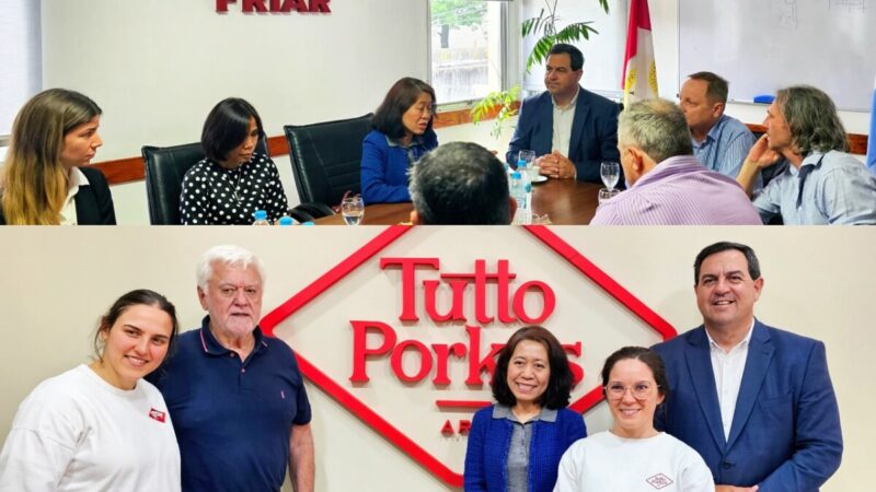 Reconquista: el intendente y la Embajadora de Vietnam visitaron industrias cárnicas