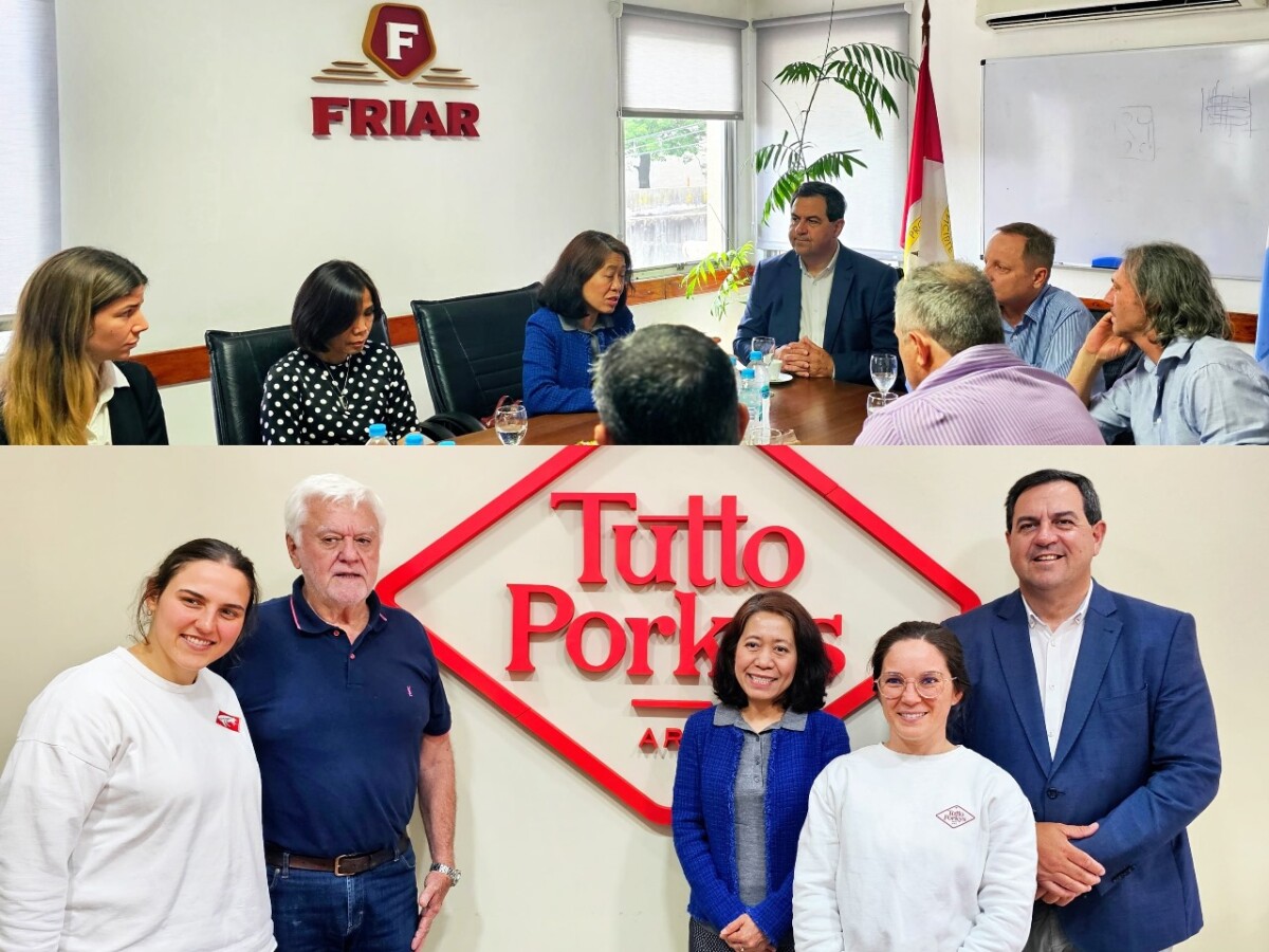 Reconquista: el intendente y la Embajadora de Vietnam visitaron industrias cárnicas