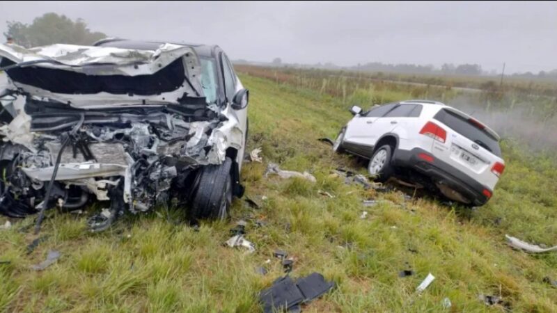 Dos vecinos de Reconquista mueren en un choque fatal en Ruta 11