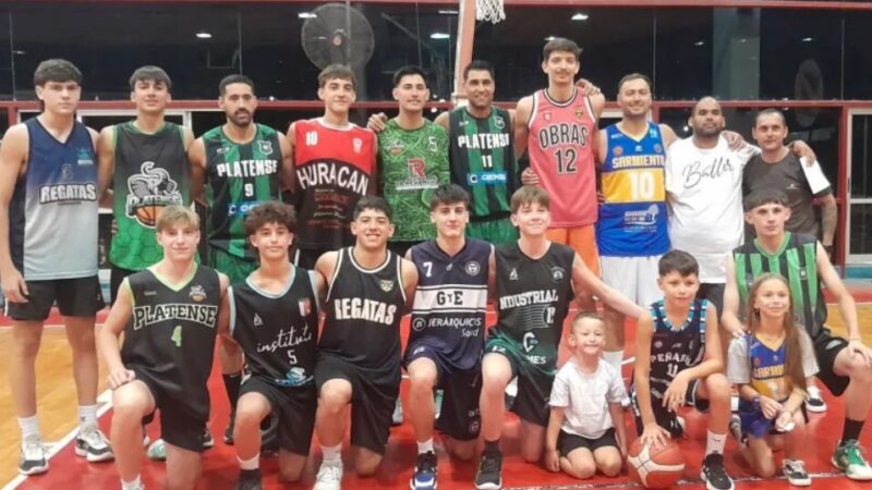 Reconquista tuvo su noche de Básquet Solidario