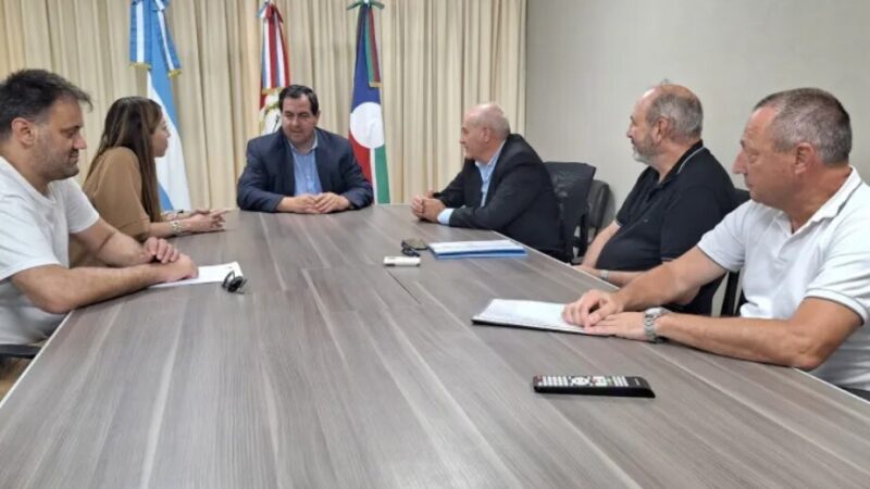  Reconquista: Vallejos se reunió con autoridades de Aguas Santafesinas