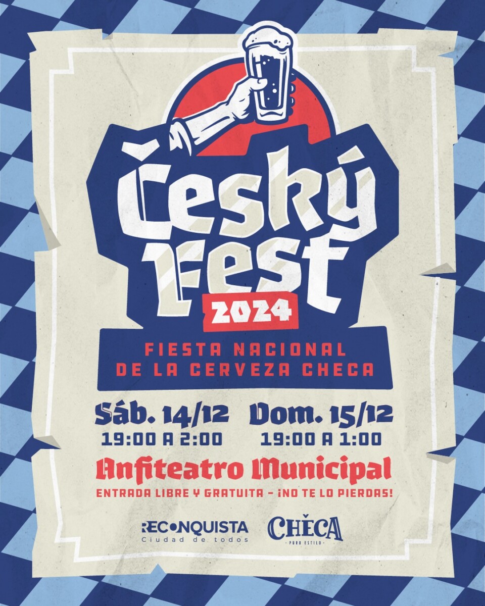 Reconquista: primera Fiesta Nacional de la Cerveza Checa