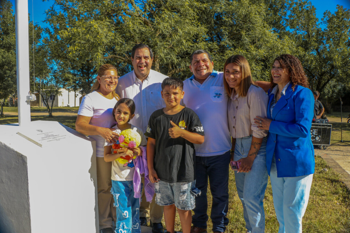 La plaza de barrio Luján ahora se llama “Soldado Francisco Medina”