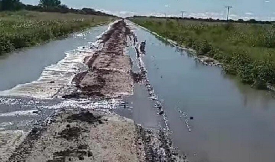 Ruta 31 se inunda y queda intransitable tras cada lluvia