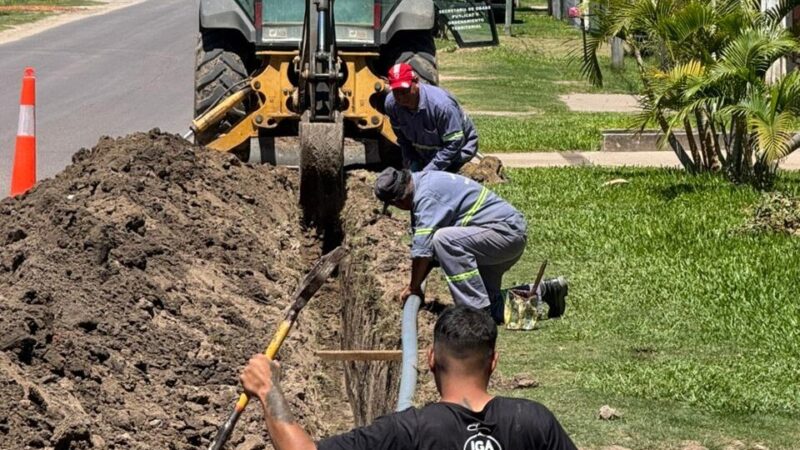 Trabajan para llevar agua potable al sur de Reconquista