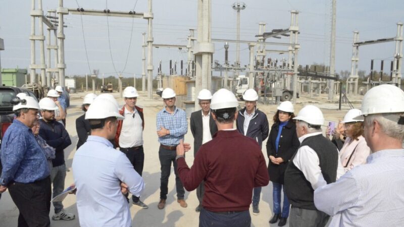Vera: inauguran la estación transformadora de energía