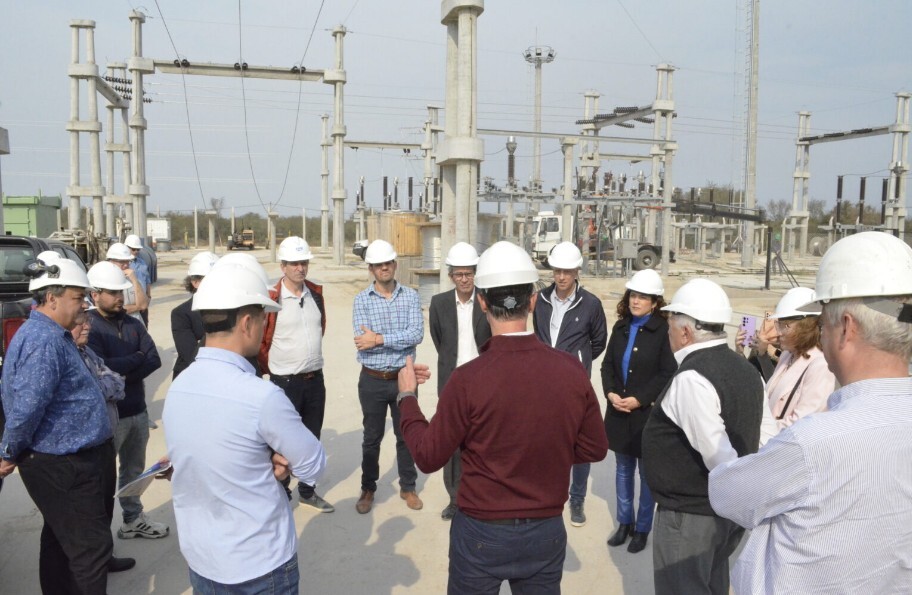 Vera: inauguran la estación transformadora de energía