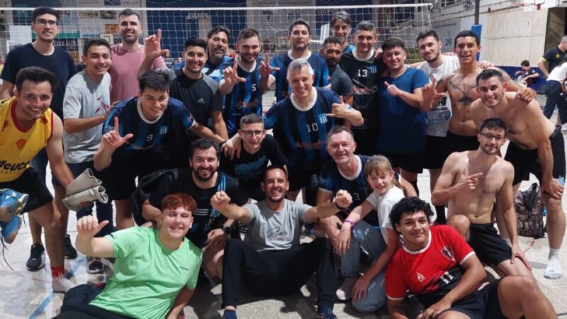 Voley: La Academia venció al Rojo en el Ida de la Final