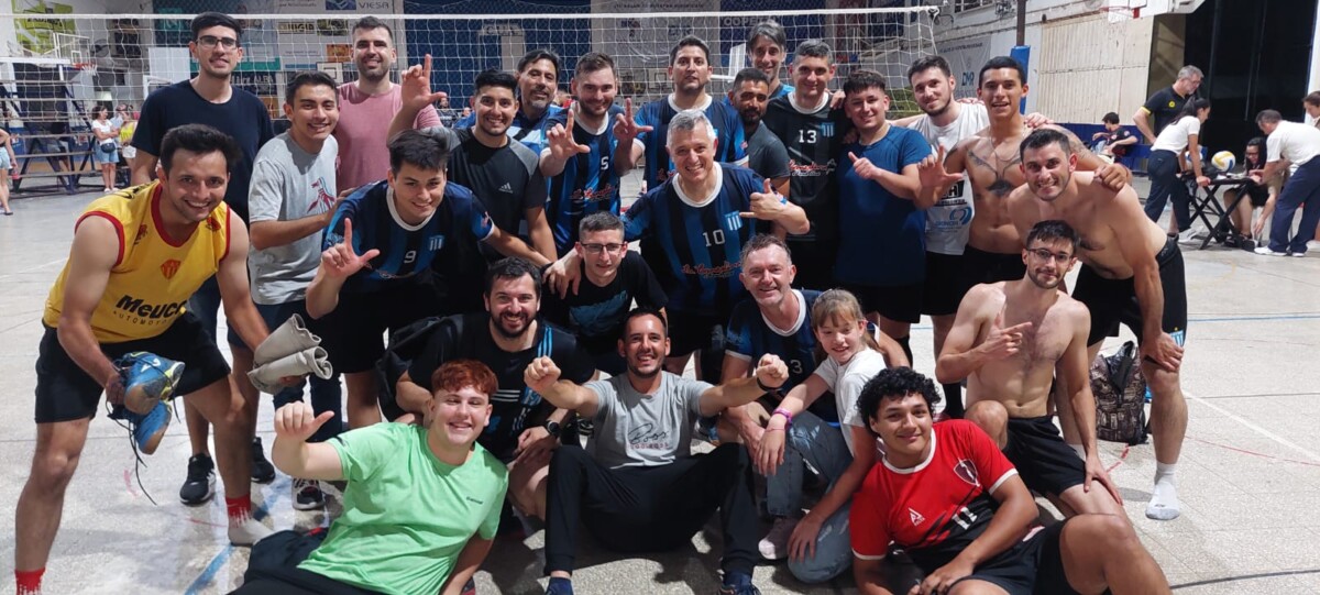 Voley: La Academia venció al Rojo en el Ida de la Final