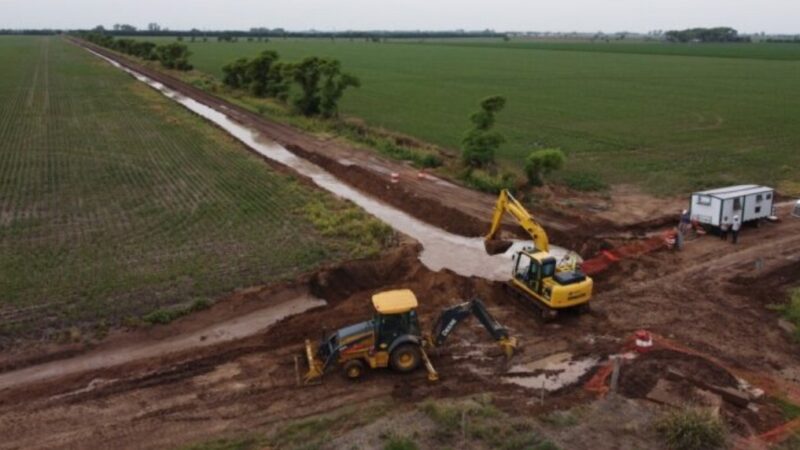 Vera: comienza la obra de readecuación del Canal Interlagos