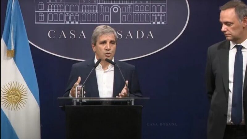 Caputo defendió el rumbo económico tras la votación