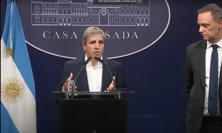 Caputo defendió el rumbo económico tras la votación