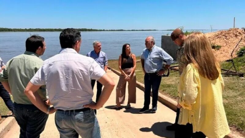 Avanza el proyecto de conexión fluvial entre Villa Ocampo y Bella Vista
