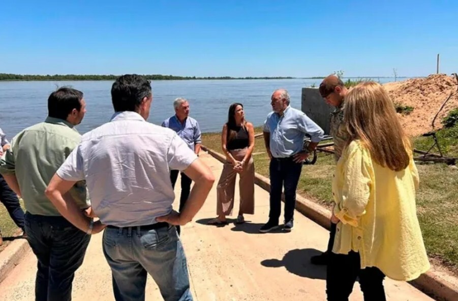 Avanza el proyecto de conexión fluvial entre Villa Ocampo y Bella Vista