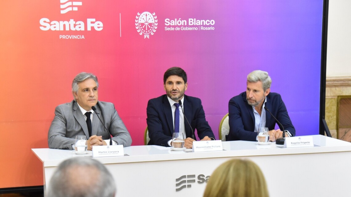 Pullaro: «El próximo impuesto que tiene que bajar el gobierno nacional deben ser las retenciones»