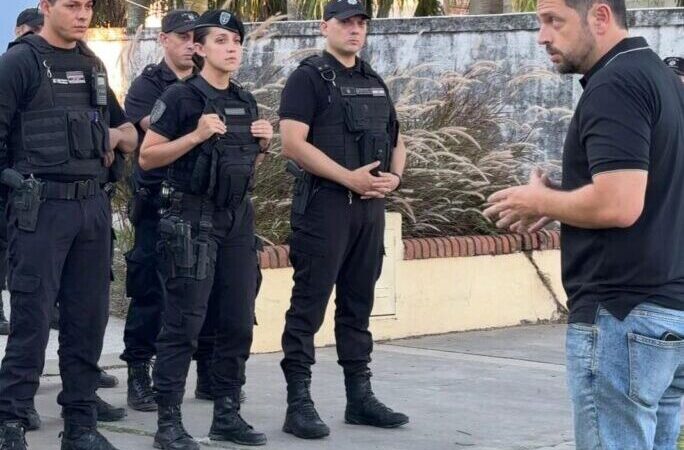 Operativo conjunto de seguridad en Avellaneda