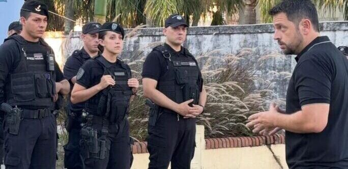 Operativo conjunto de seguridad en Avellaneda