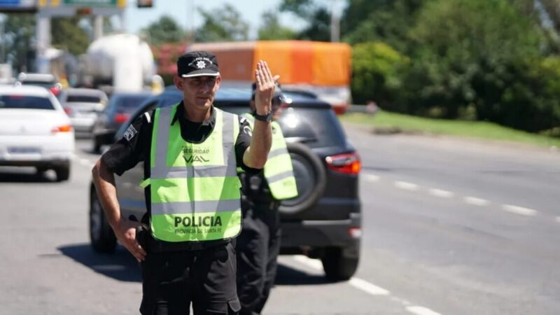 Refuerzan controles en rutas de Santa Fe por las vacaciones de invierno