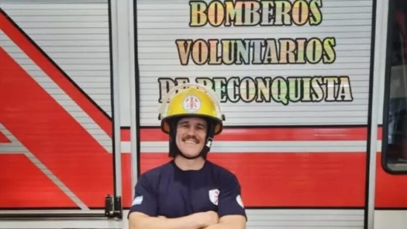 Falleció un Bombero Voluntario de Reconquista
