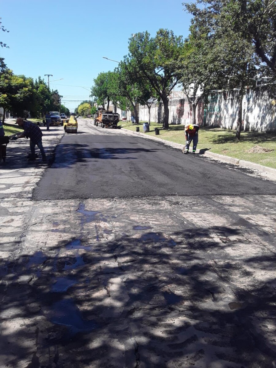 Avellaneda: cierran calle 20 para avanzar con obras de pavimento