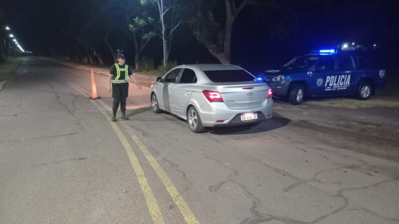 Operativos viales realizados por la policía e inspectores de Reconquista