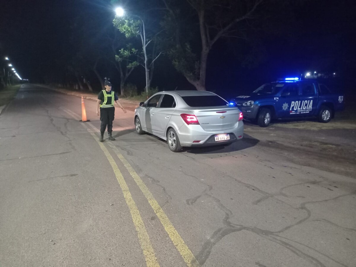 Operativos viales realizados por la policía e inspectores de Reconquista