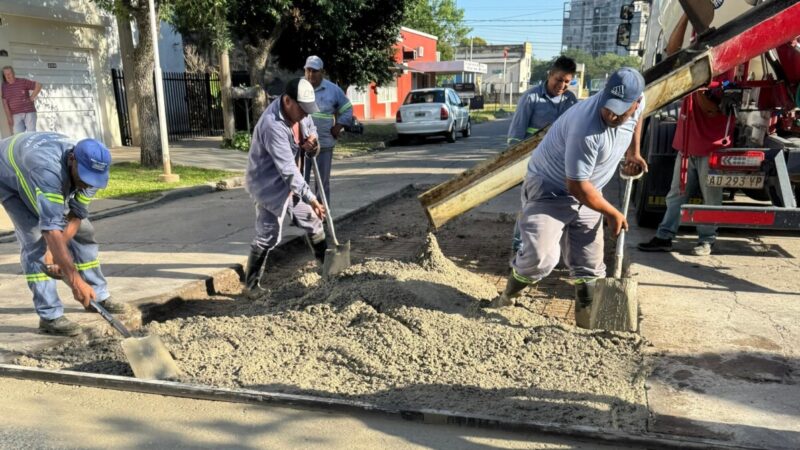 Avanza el Plan de Recuperación del Pavimento Urbano en Reconquista