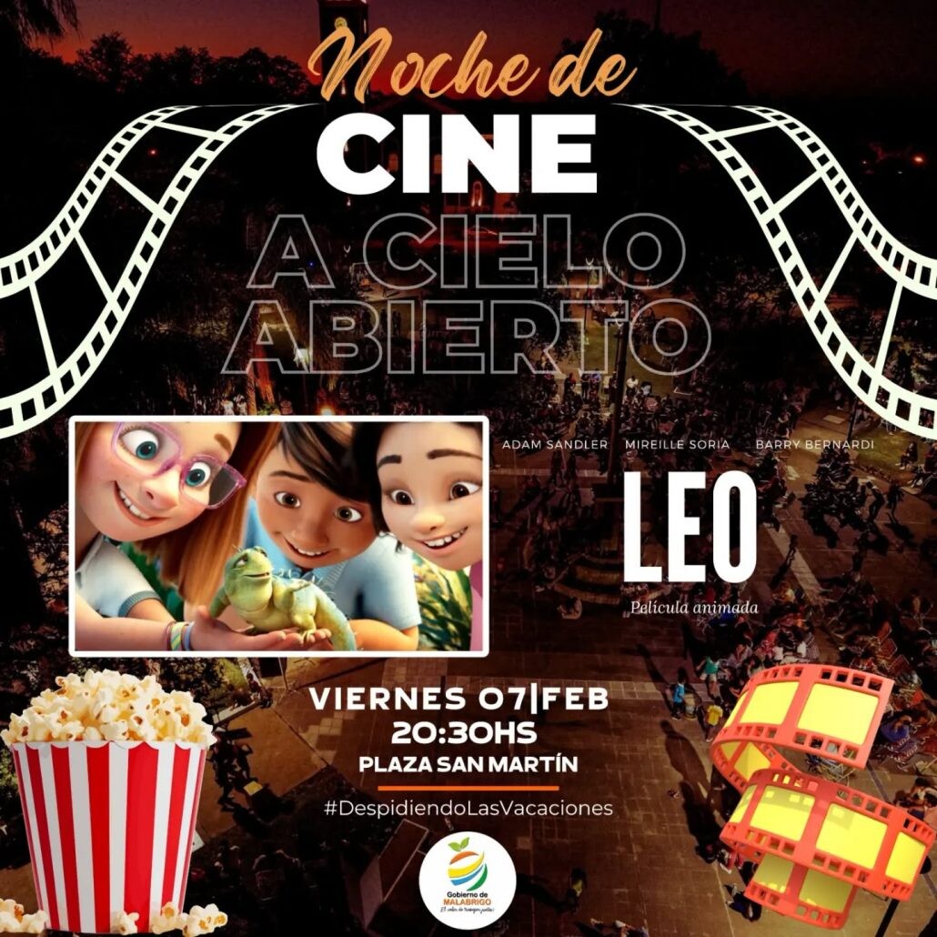 Cine bajo las estrellas en Malabrigo ¿cuándo se realiza?