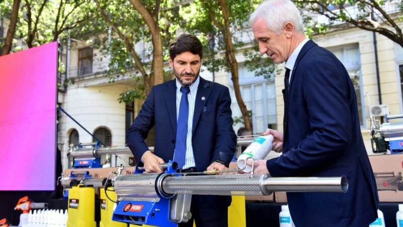 Pullaro: “Santa Fe es la mejor preparada para enfrentar la problemática del dengue”