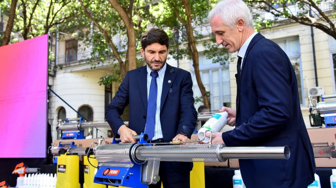 Pullaro: “Santa Fe es la mejor preparada para enfrentar la problemática del dengue”
