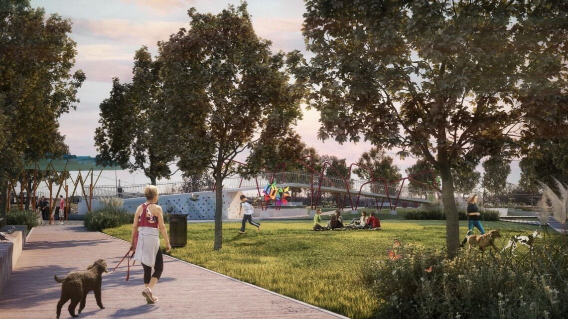 Provincia finaliza la construcción del nuevo Parque Urbano de Timbúes