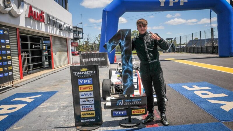 Automovilismo: Bautista Faccioli continuará en la Fórmula Nacional
