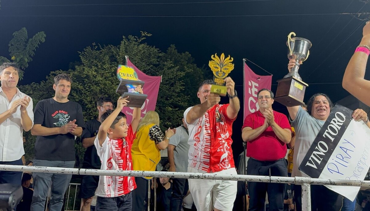 Piray es la comparsa bicampeona de los Carnavales 2025 en Reconquista