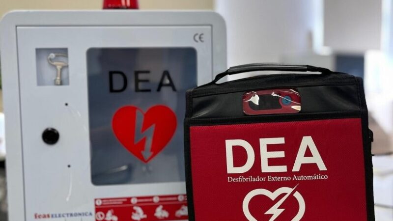 Romang adquirió un desfibrilador automático