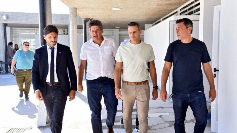 Provincia avanza con obras de infraestructura de cara al inicio del ciclo lectivo