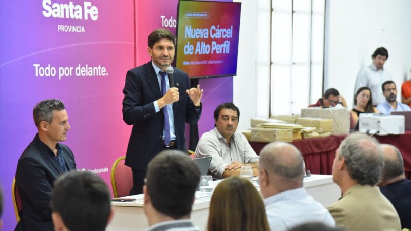 Se presentaron 18 ofertas para la primera etapa de la nueva Cárcel de Alto Perfil en Piñero