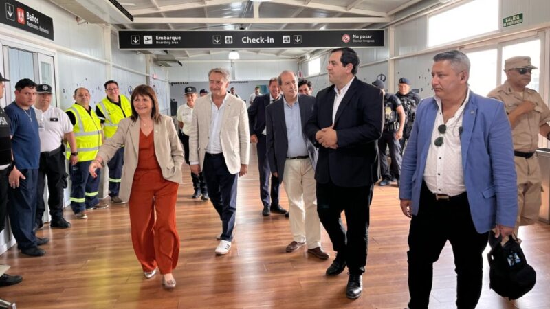 Vallejos recibió a la Ministra de Seguridad de la Nación