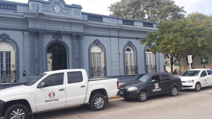 Incendio en la celaduria de la URIX de Policía de Reconquista