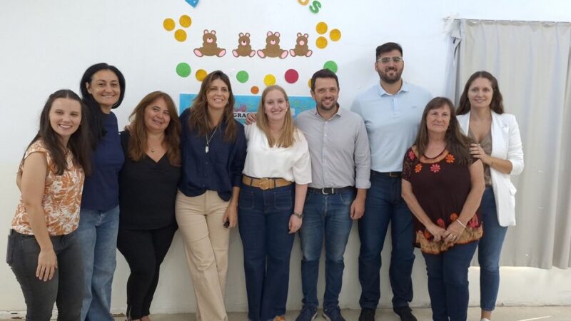 Tejeda recorrió localidades de los departamentos Vera y General Obligado
