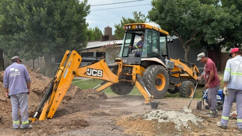 Avellaneda: corte de calzada por trabajos en la red de cloacas