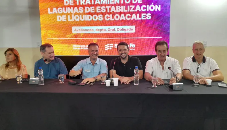 Avellaneda licita obras para ampliar lagunas de tratamiento cloacal