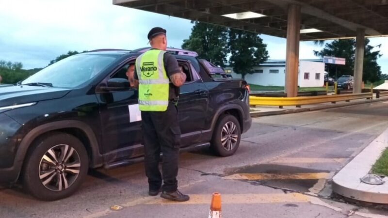Operativo Verano: Provincia fiscalizó 10.690 vehículos durante el fin de semana largo