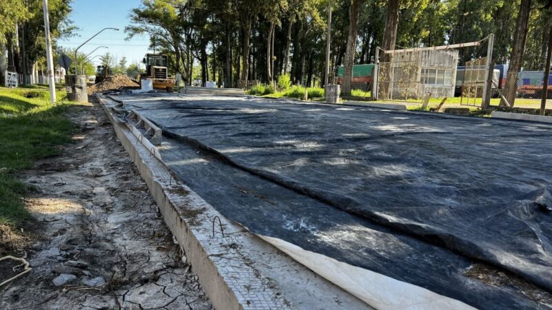 Malabrigo: Provincia avanza con la reforma integral de calle Juan Manuel de Rosas